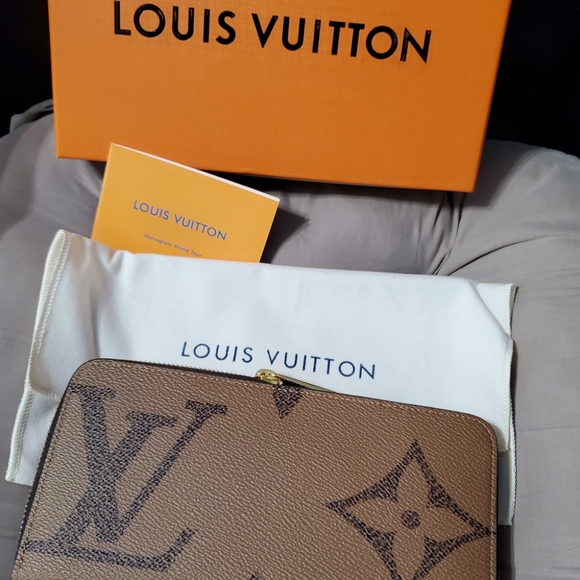 Louis Vuitton Accessories - Louis Vuitton Brown Monogram Wallet Authentic LV